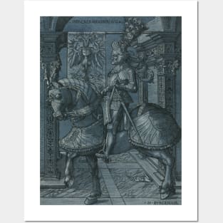 Equestrian Portrait of the Emperor Maximilian Posters and Art